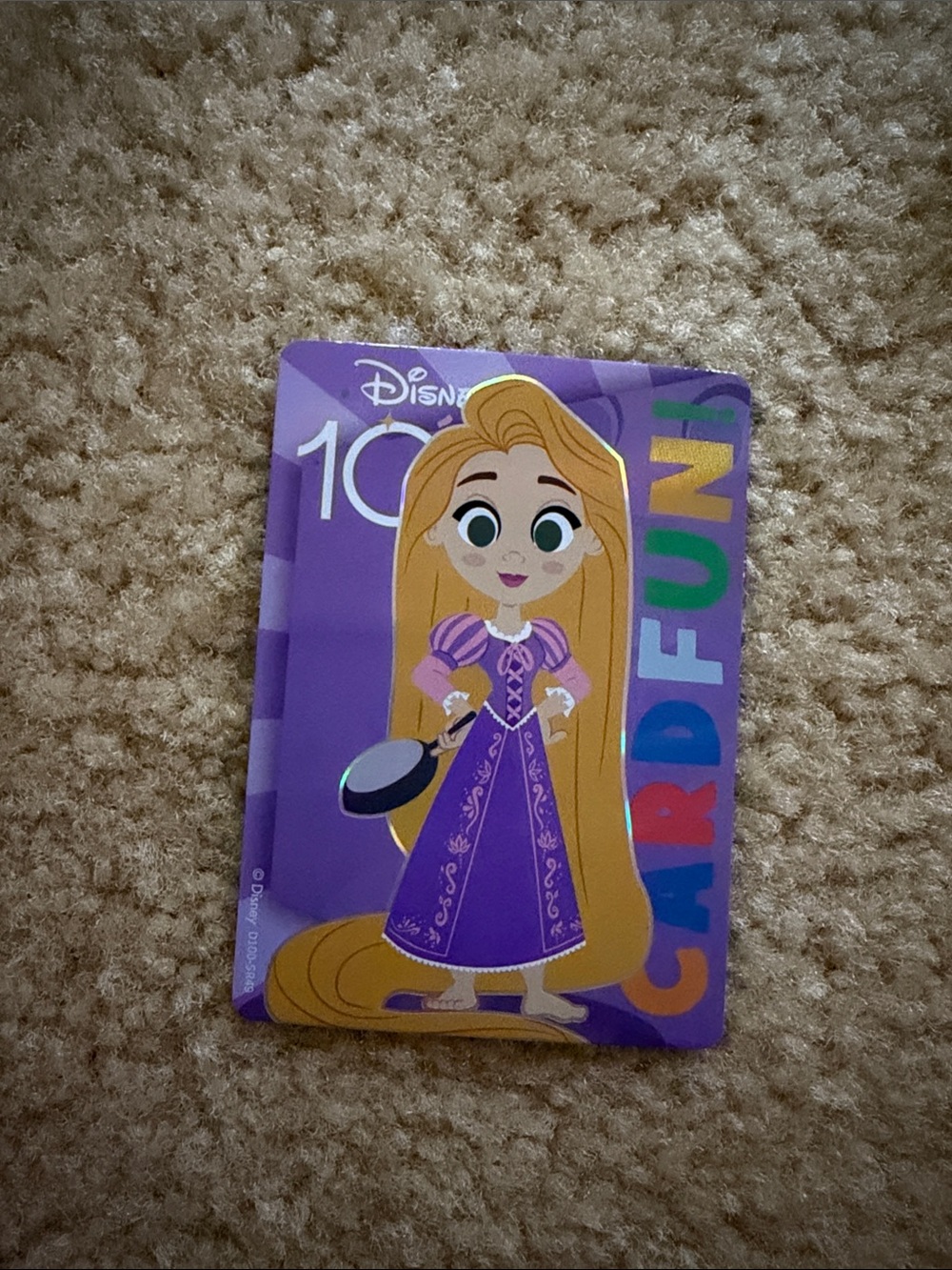 Disney Rapunzel Card Fun Pack - Purple and Gold
